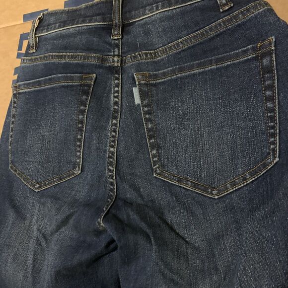 Sene Womens Mom Jeans Size 0 Blue Straight Leg Mid Rise Pants - Picture 10 of 11